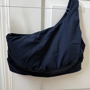 NWT Navy Blue Lululemon Sports Bra, One Strap size 10